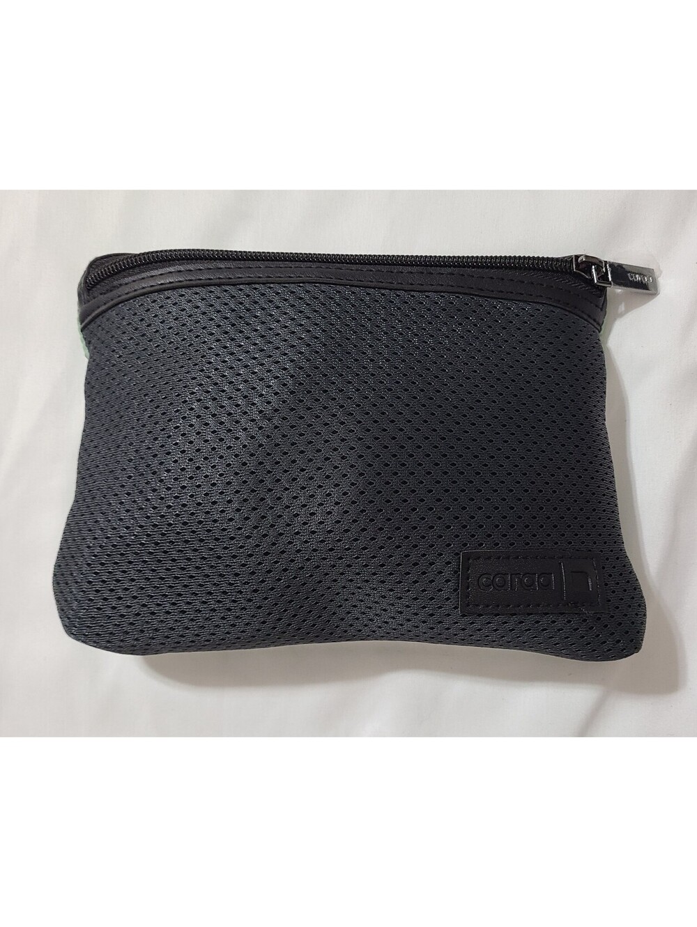 JetBlue Mint X Caraa First Class Amenity Kit Bag Green & Black Travel Organizer